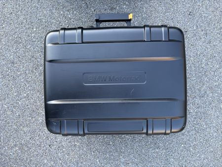 BMW Motorrad Seitenkoffer Set für F700GS schwarz gebraucht