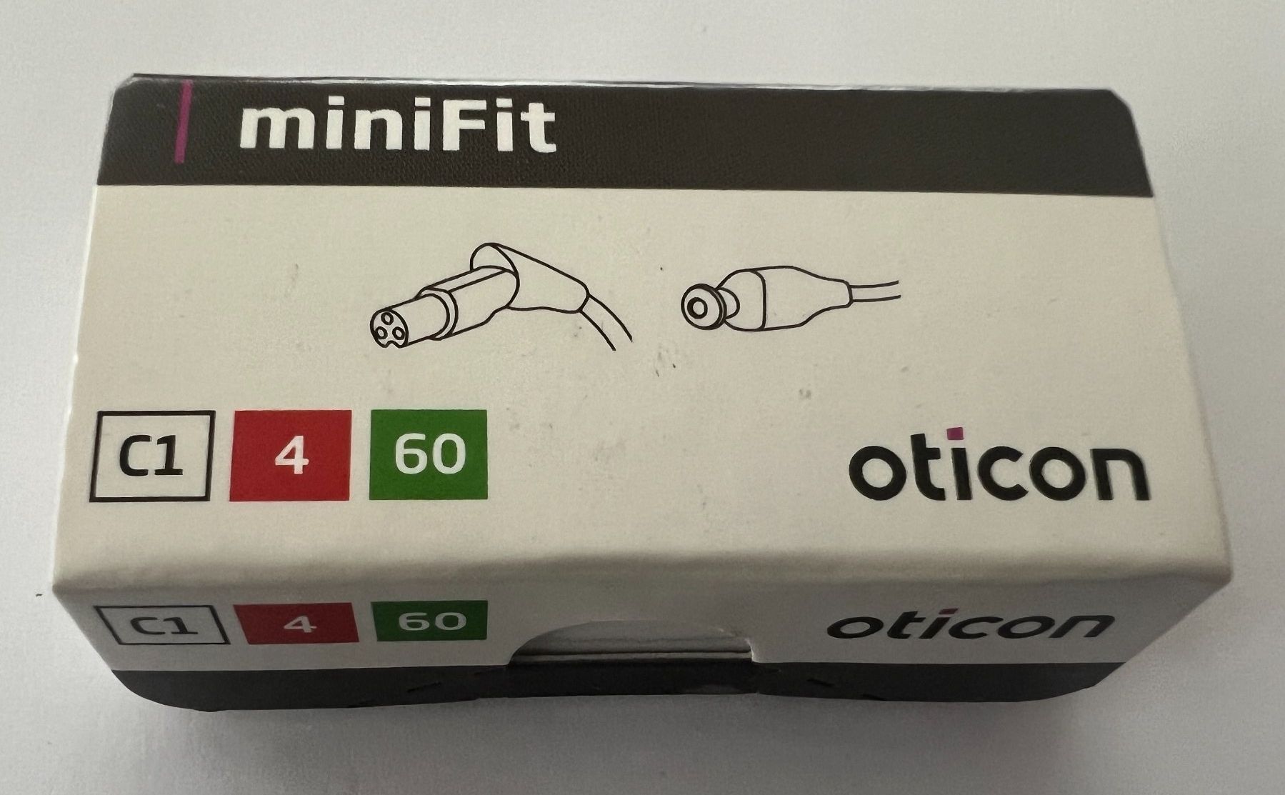 Oticon Attrezzature mediche: Oticon miniFit Receiver - C1 - 4R - 60 – Nuovo e nell'imballaggio originale da Affoltern am Albis venduto da Rabbi002