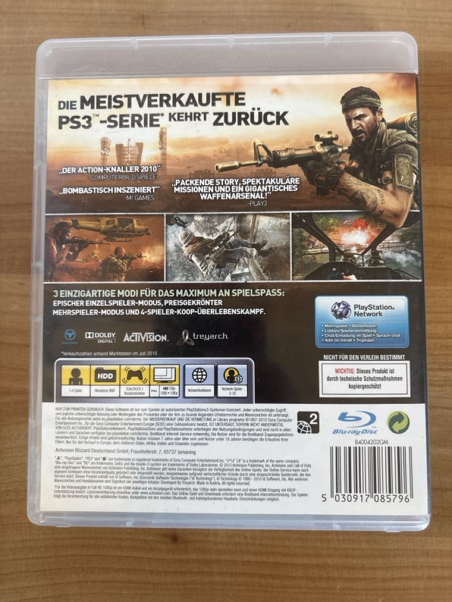 Giochi: PS3 Game / Call of Duty Black Ops – Usato da Rümlang venduto da euqinom16 1
