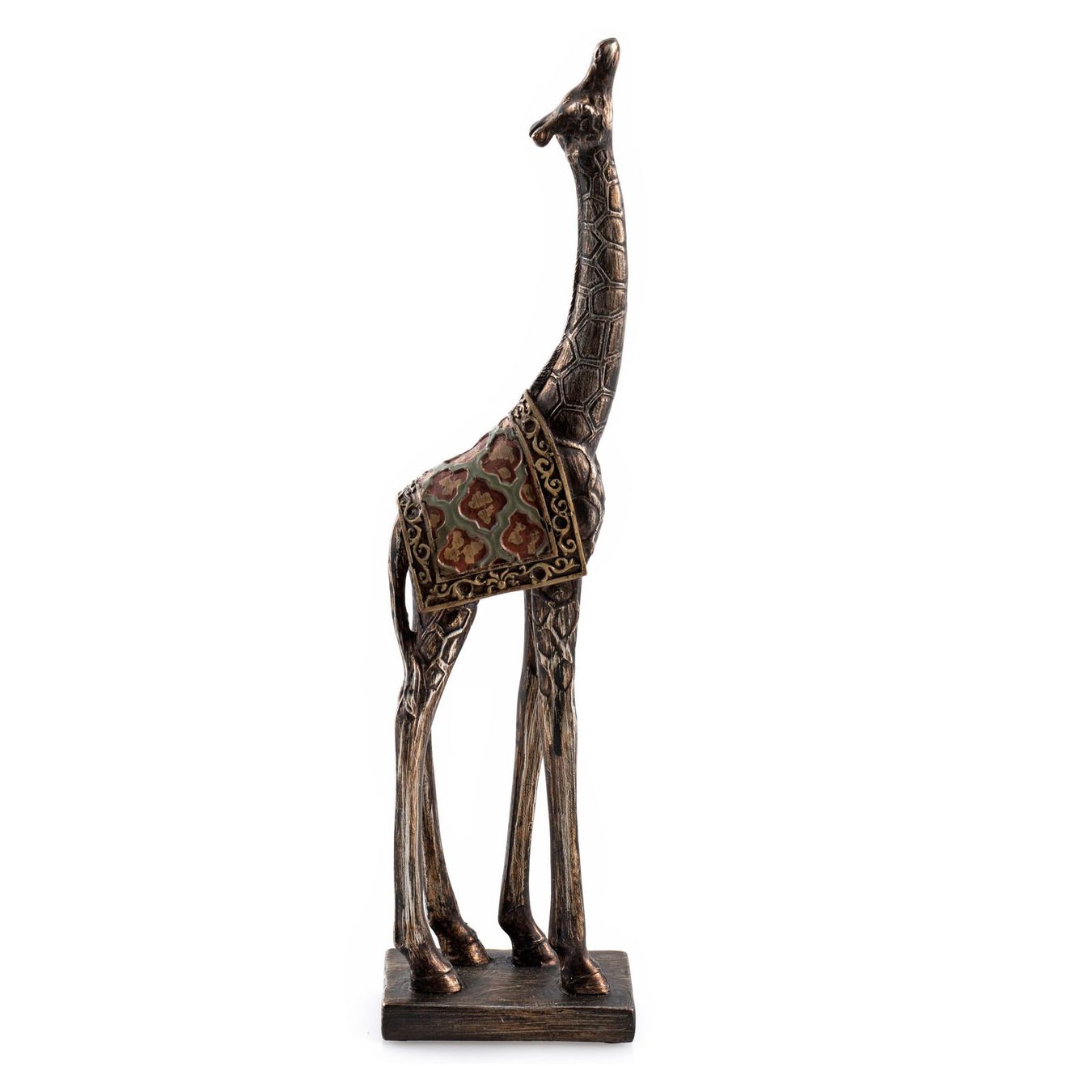 Statuette: Afrika Figur 80526 Giraffe  ,   NEU – Nuovo e nell'imballaggio originale da Hagenbuch ZH venduto da cougar1