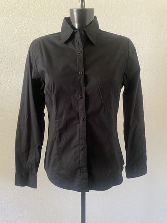 Damen Hemd schwarz, Grösse M