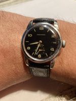 Synchrona Vintage Uhr der 60 er Handaufzug 33 mm