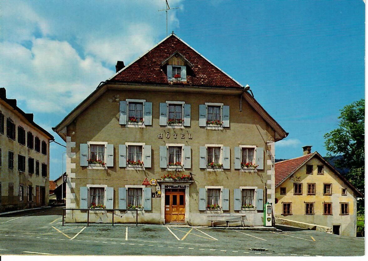 Ansichtskarten: Hôtel de Ville  - La Brévine – Gebraucht aus Hochdorf von Ziegel-16