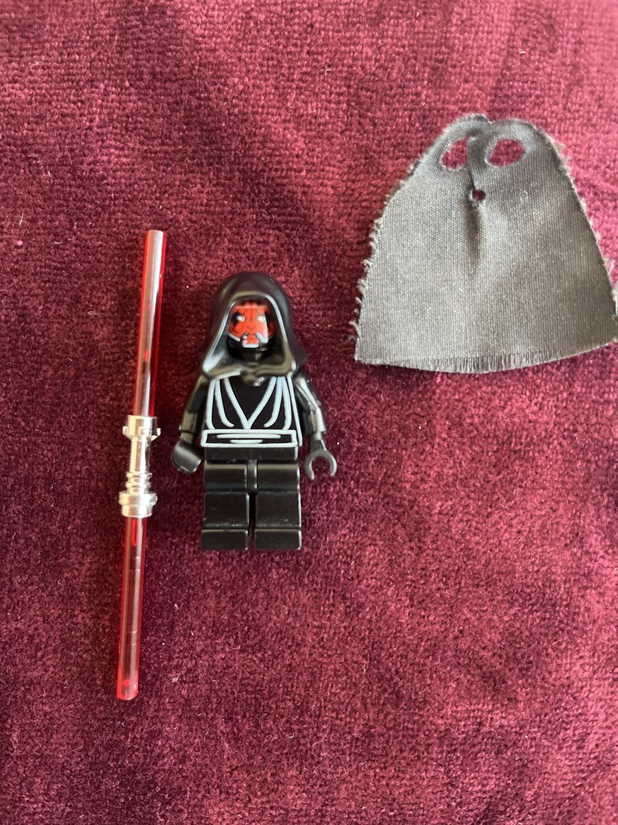 Lego Statuette: Lego Star Wars Darth Maul Figur mit Lichtschwert – Usato da neuenhof venduto da cocoros 5