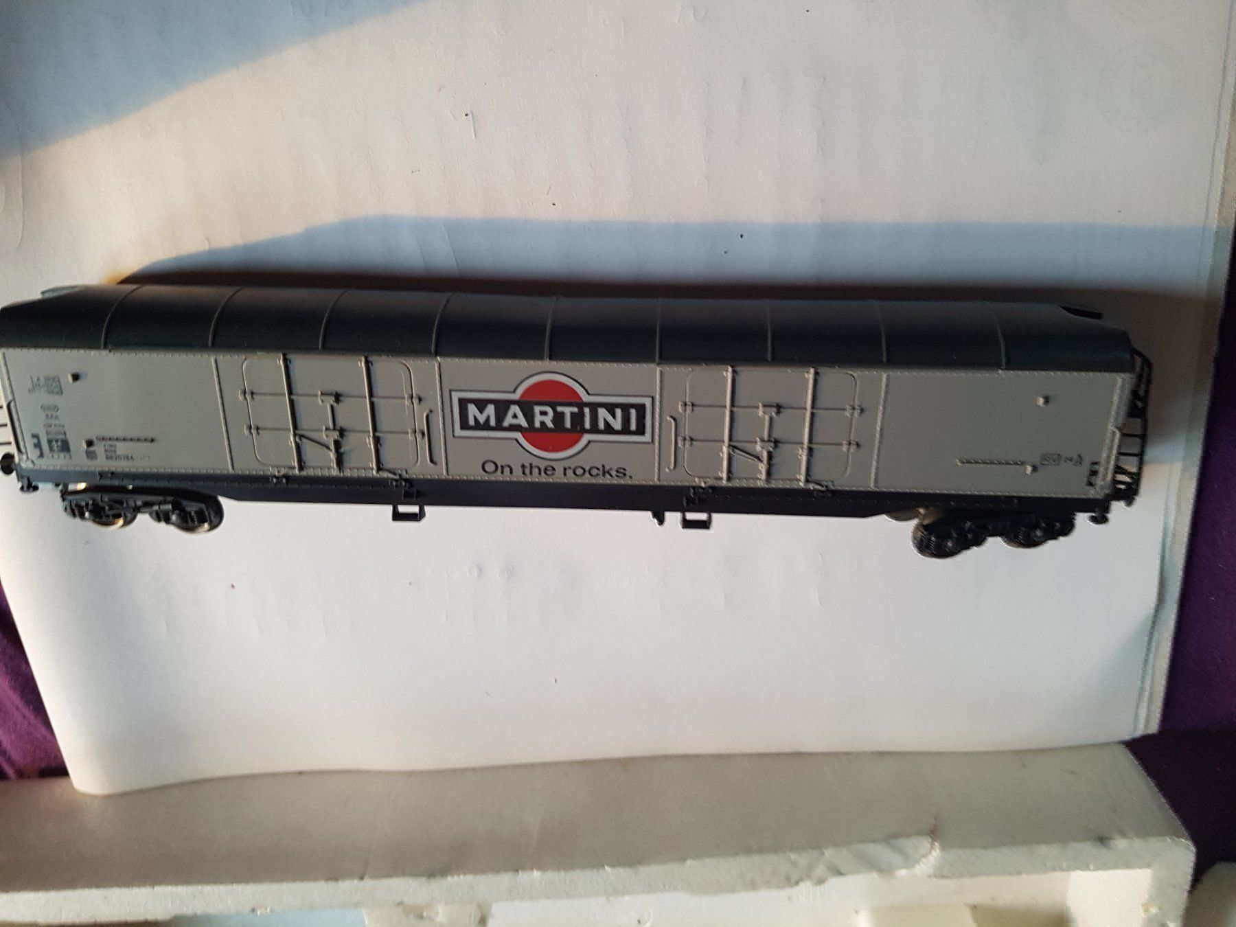 Lima Modelleisenbahnen: Lima 3191 Güterwagen Martini grau L18 – Gebraucht aus Schwarzenburg von Flamingo07 2