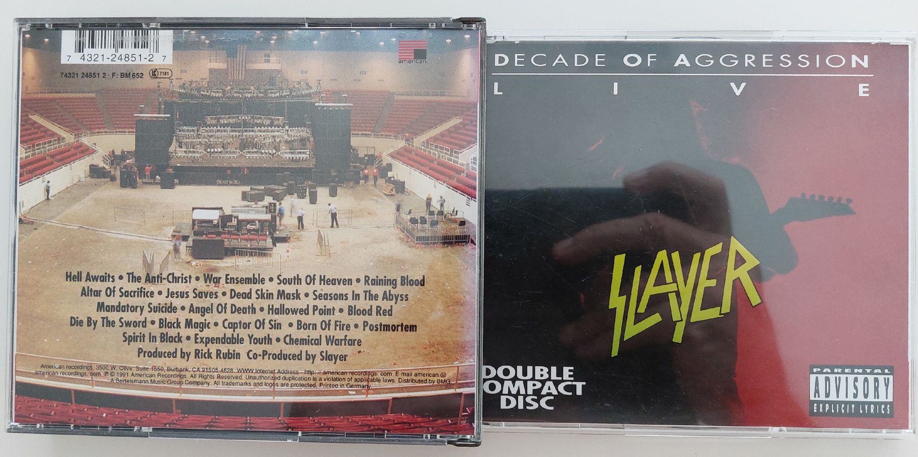 CDs: Slayer - Decade of Aggression – D'occasion à Seeberg par Gebi8
