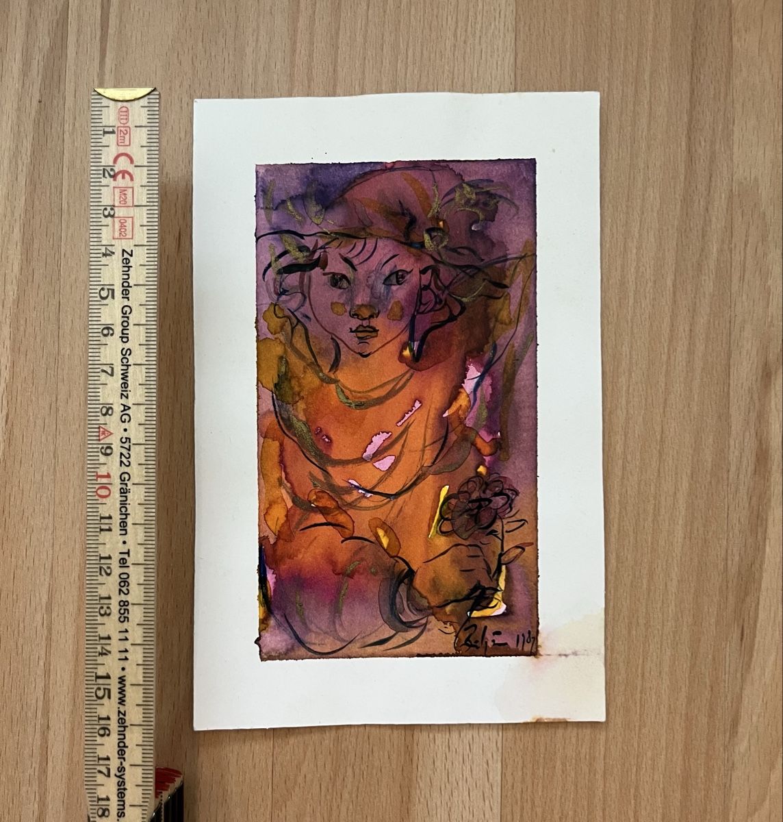 Dipinti: Petite aquarelle – Usato da Vuisternens-devant-Romont venduto da ribouldog 1