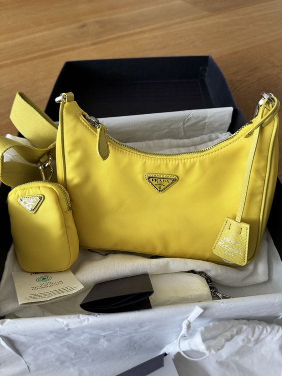 Prada Bag Prada Re Edition 2005 Nylon Gebraucht Prada Baguette