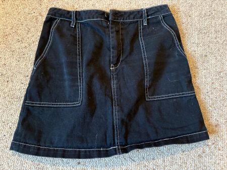 Schwarzer Minirock von H&M Divided, Grösse 36, Top!