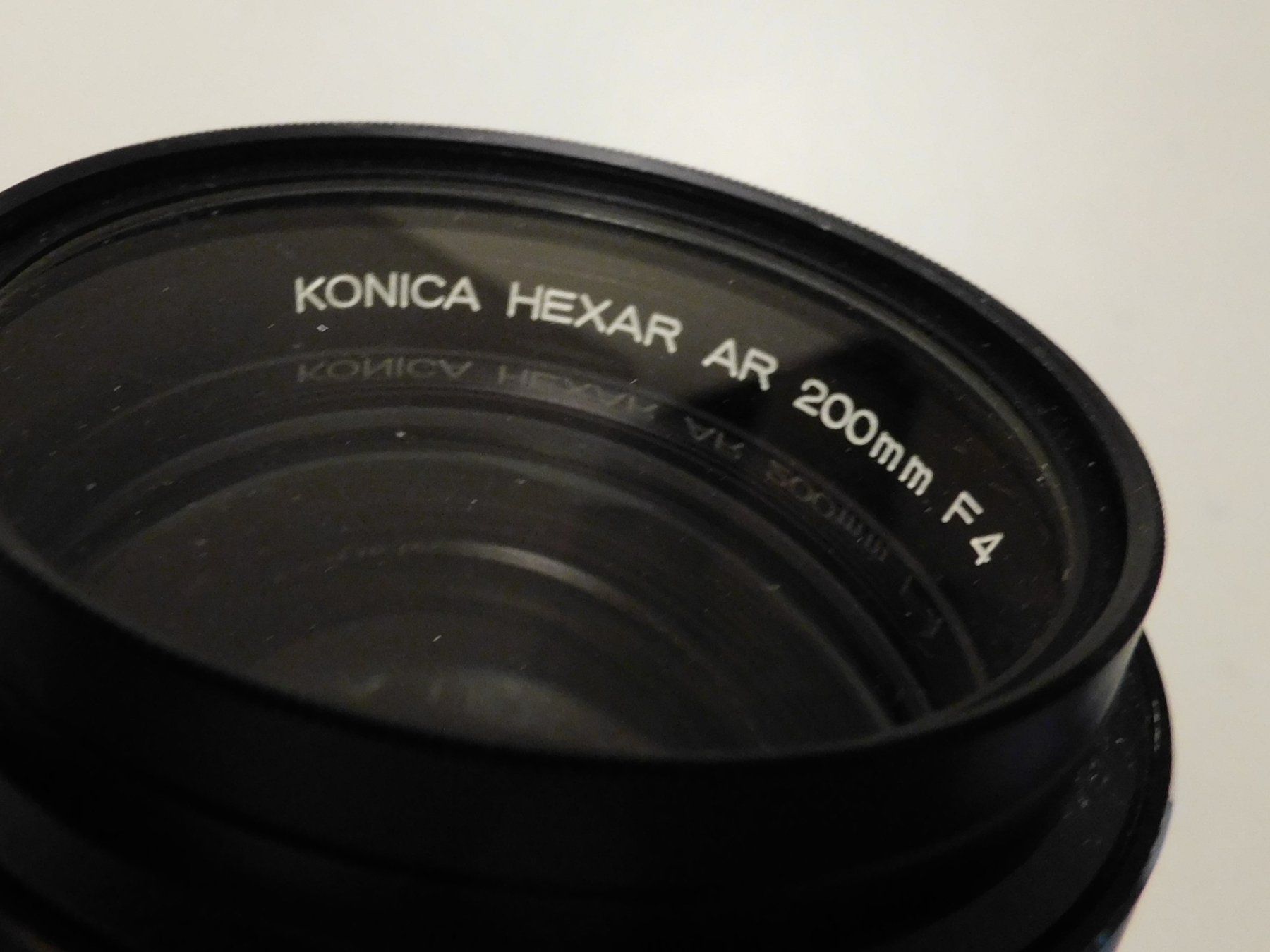 Konica Obiettivi: Objektiv Konica Hexar AR 200 mm F4 – Usato da Sursee venduto da 76 4