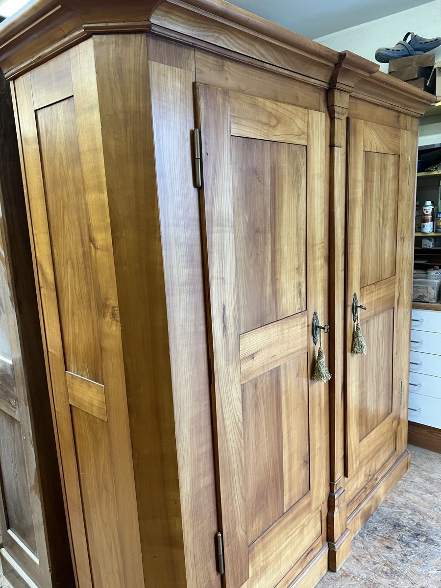 Schränke: Biedermeier Schrank Kirschbaum um 1870 – Gebraucht aus Ostermundigen von mapa9 7