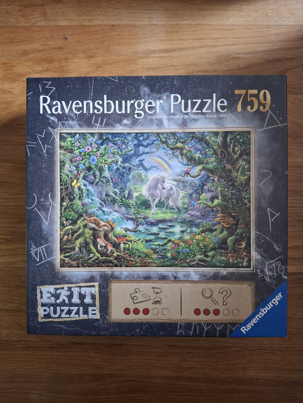 Ravensburger Puzzles: Ravensburger Exit Puzzle - Einhorn Wald – Gebraucht aus Zürich von Vordermannd86