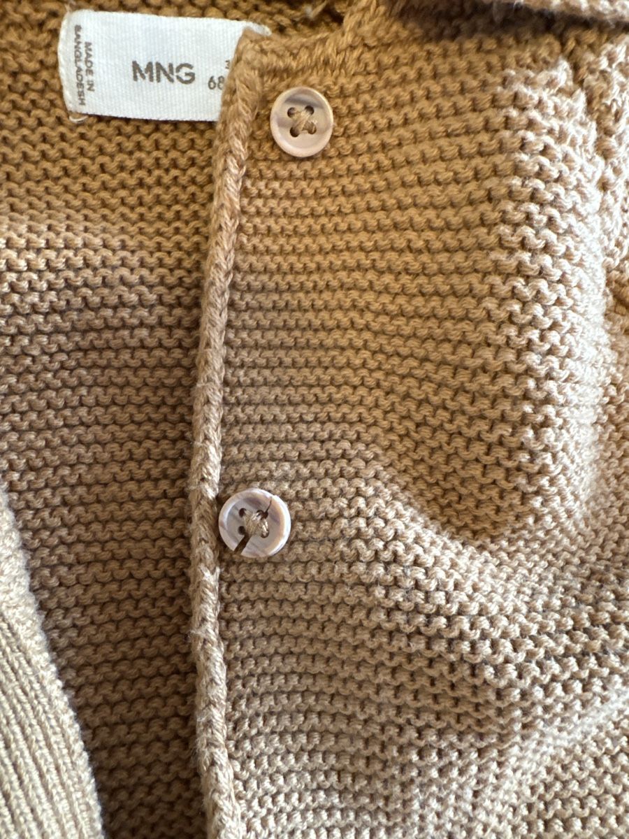 Mango Jacken & Mäntel: Süsse Strickjacke von Mango Baby, Grösse 68 – Gebraucht aus Sonnental von sop_9scm 1