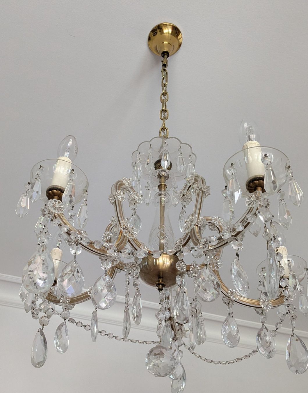 Lustres & lampes de plafonds: Maria Theresia Kronleuchter – D'occasion à Giffers par agu25