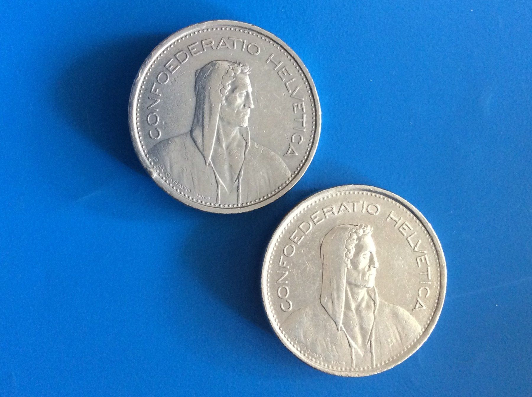 Tutti le monete: 5 francs  1970 - 1975  Jolies – Usato da Genève venduto da pie_fh2d 1