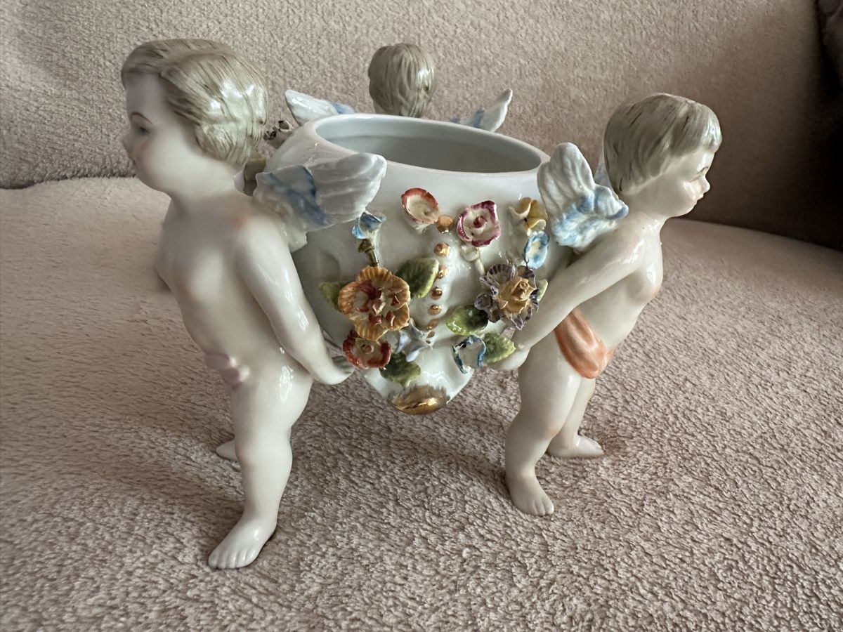 Statuette: Schöne Bonbobiere im Rococco Stil – Usato da Herbriggen venduto da Sehrazade 7