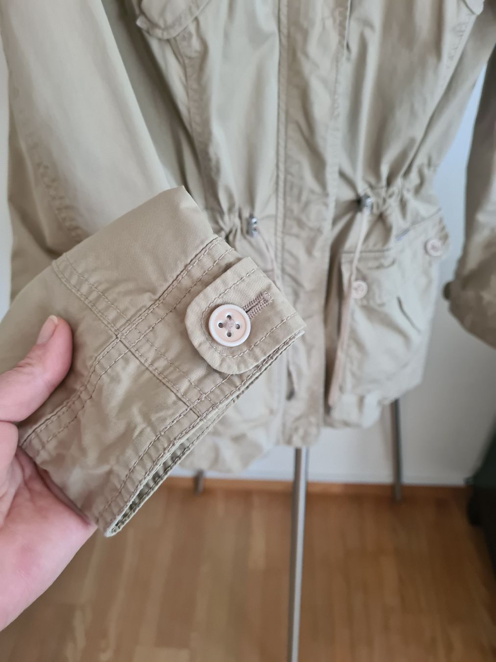 Esprit Giacche: Esprit, Trench Jacke, beige, gr. 36 – Usato da Steinhausen venduto da MilaB 5
