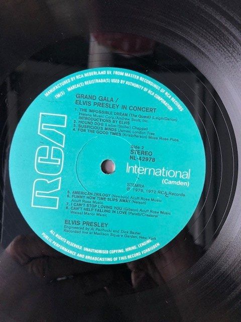 Dischi in vinile: Elvis Presley – Usato da Aarwangen venduto da Jukebox3 9