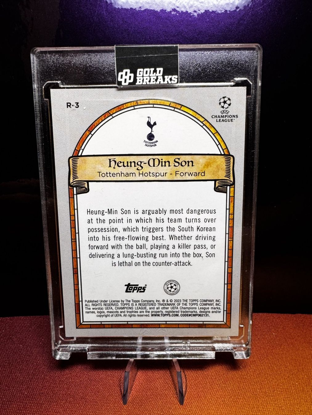 Topps Merlin 2022/2023 Casehit / Heung-Min Son / Renaissance (Neu ...