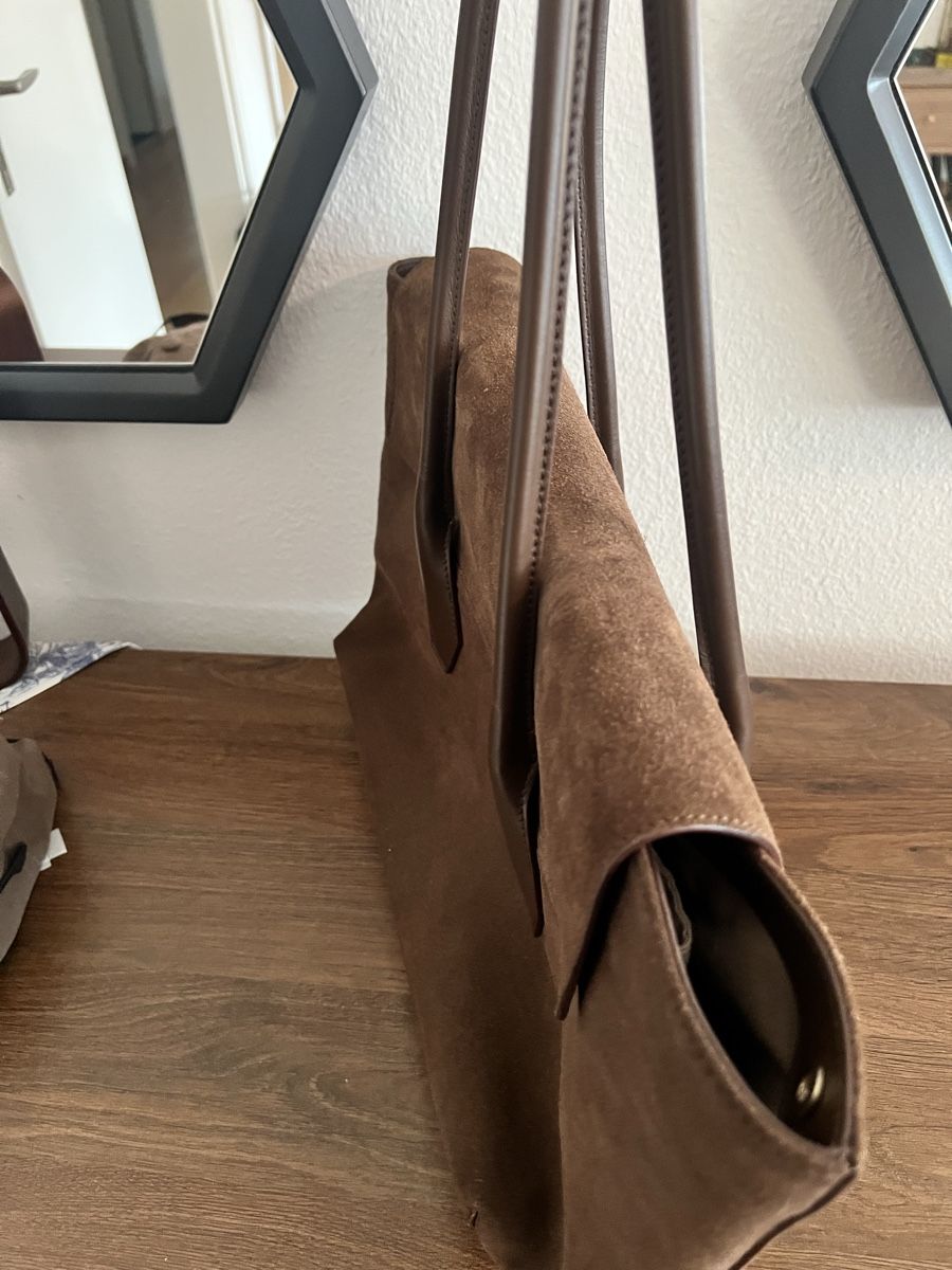 Alemi Borse da donna: ALEMI/AMELI IDA in Braun Suede mit Originalverpackung – Nuovo (secondo la descrizione) da Oberengstringen venduto da sel_k 7