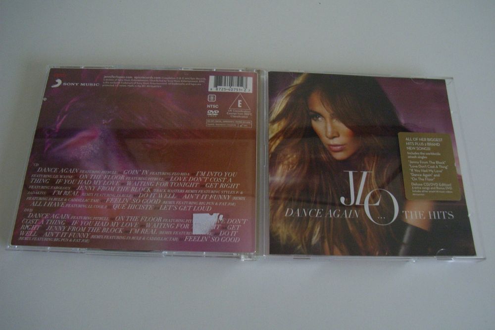 JLO JENNIFER LOPEZ CD UND DVD DANCE AGAIN ... THE HITS | Kaufen Auf Ricardo