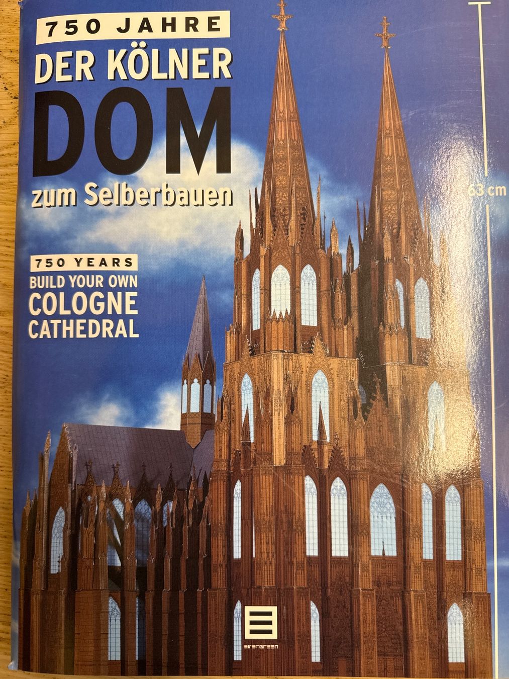 Kit di modellismo & Modellini statici: Kartonmodellbau Kölner Dom – Nuovo e nell'imballaggio originale da Zürich venduto da dsviel