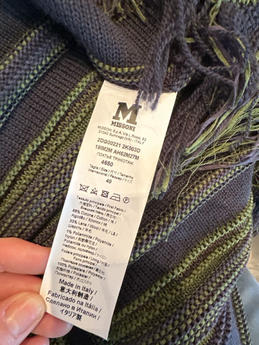 Missoni Vestiti: Missoni Dress Size 40 – Nuovo (secondo la descrizione) da Cologny venduto da pichi26 4