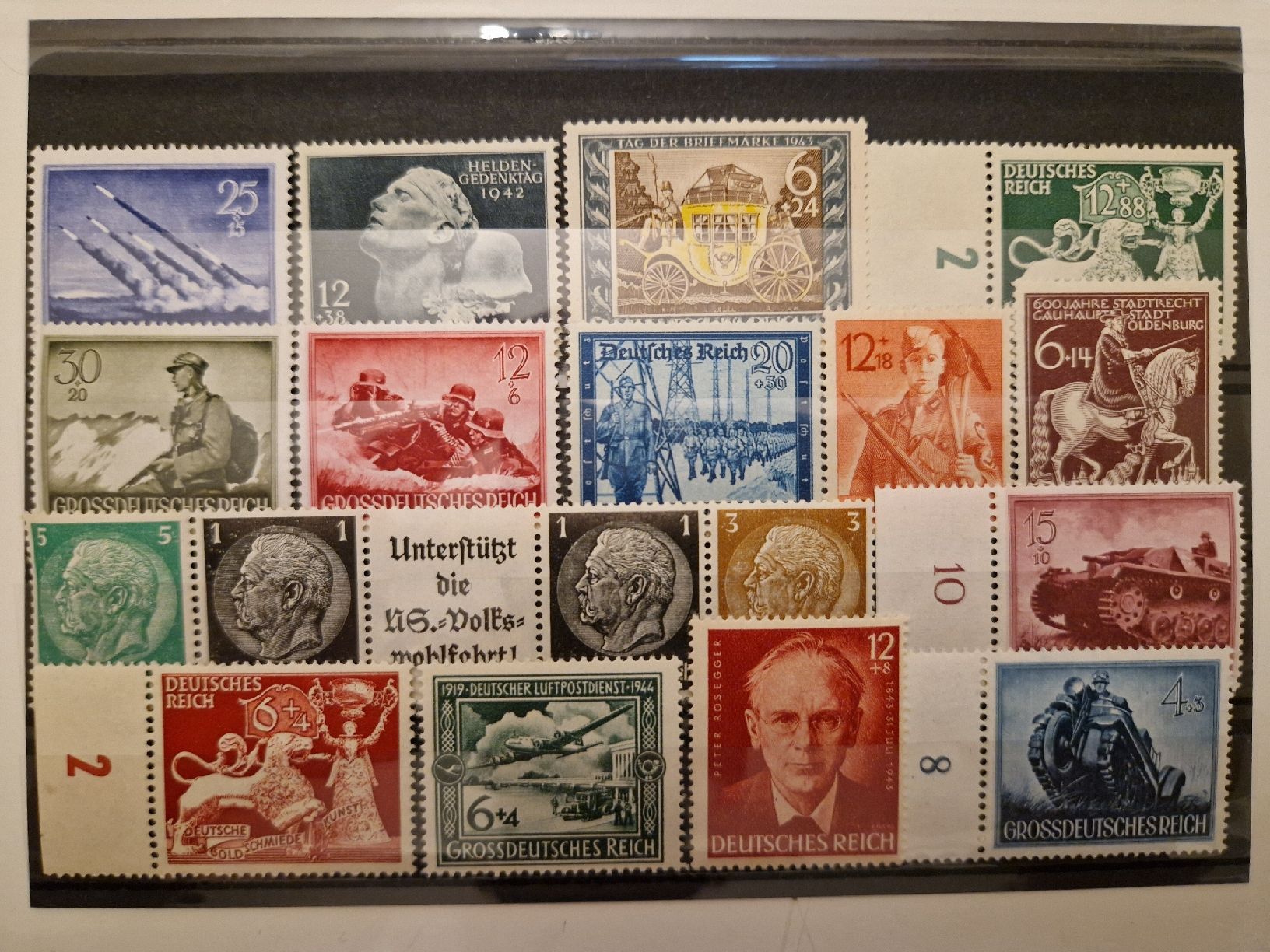 Tous les timbres: Deutsches Reich Briefmarken POSTFRISCH – Neuf (Voir description) à St. Gallen par Enrico_SG