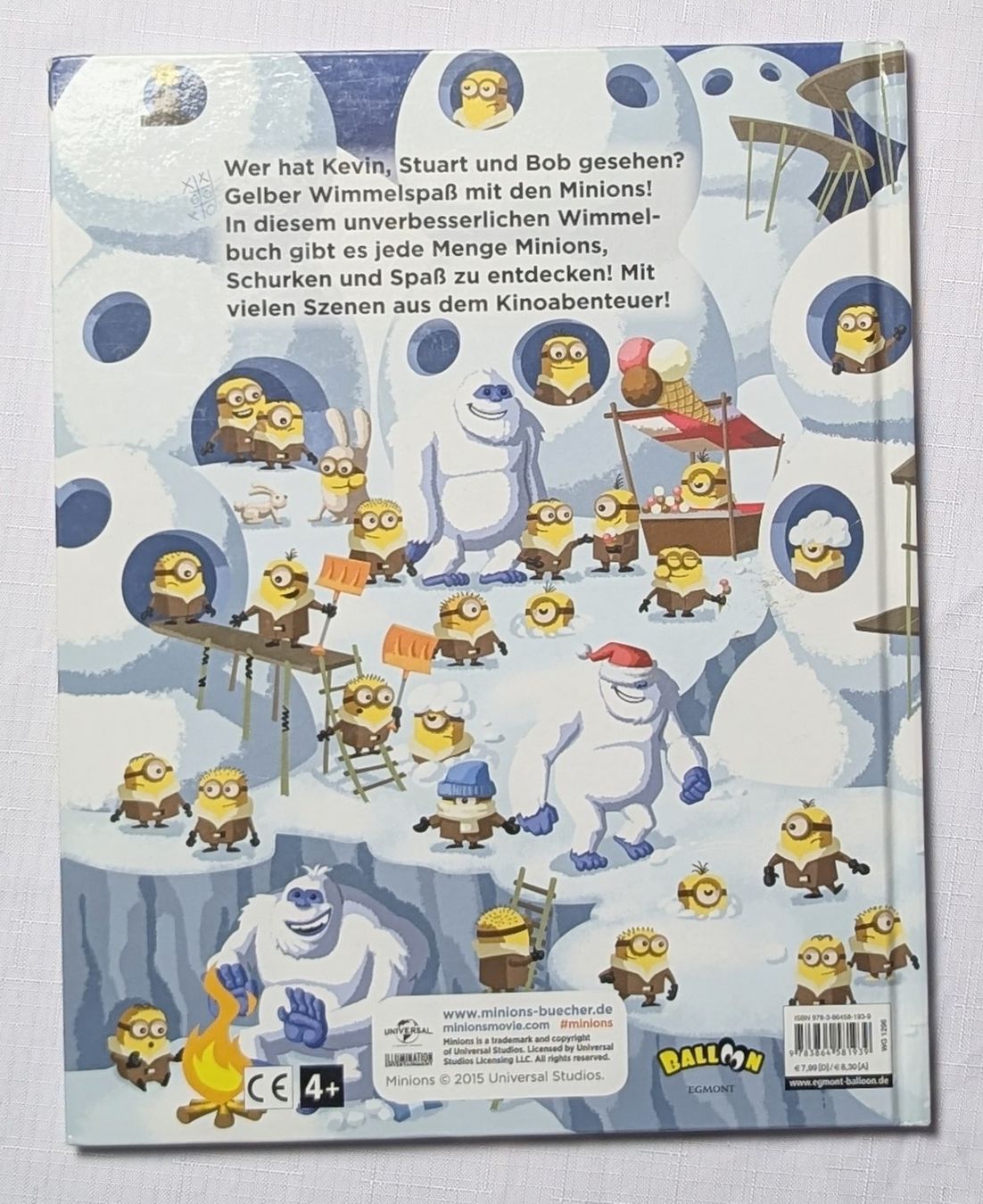 Libri: Minions Wimmelbuch – Nuovo (secondo la descrizione) da Wängi venduto da ABIZONE-86 4