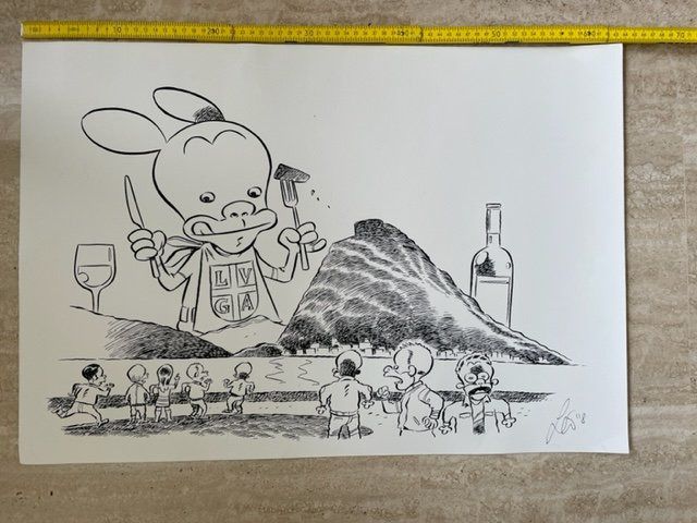 Fumetti: Serigrafia Ortolani Firmata – Usato da Davesco-Soragno venduto da kappas