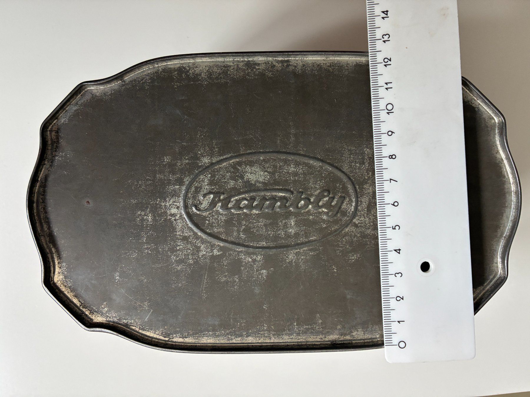 Kambly Barattoli: Kambly Blechdose Vintage 1950er Jahre – Usato da Biberist venduto da longimanus3 7