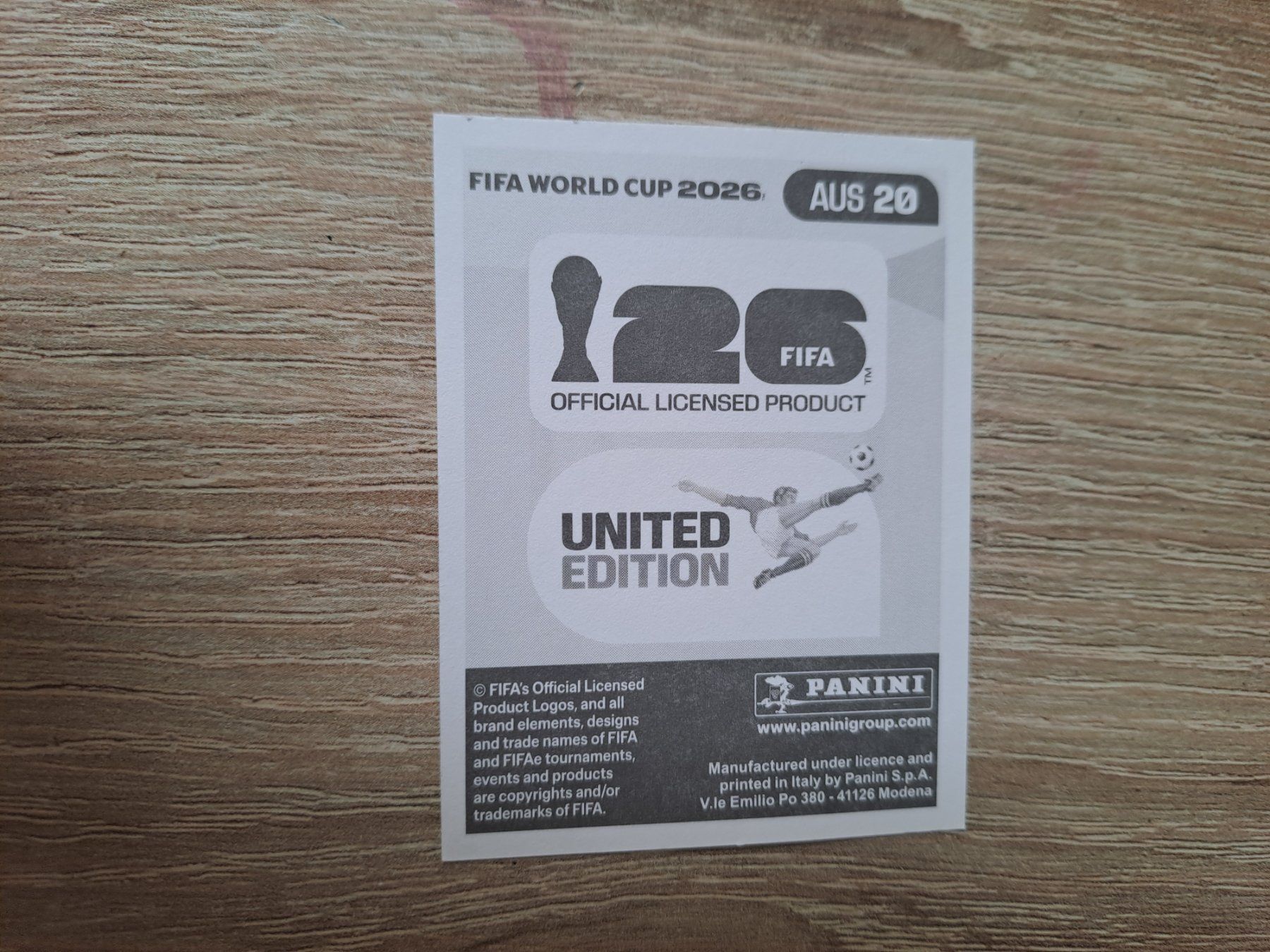 Fifa Carte collezionabili: AUS 20 – Nuovo (secondo la descrizione) da Pratteln venduto da olliw 1