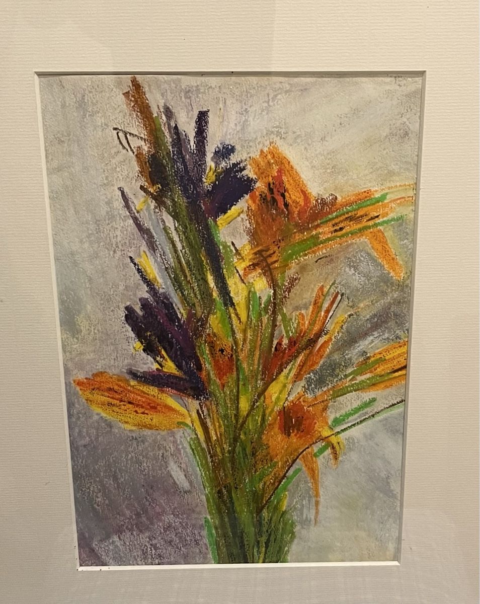 Tableaux: Tableau fleurs pastel cadre blanc format A4 – D'occasion à La Tour-de-Peilz par Pansy02 1