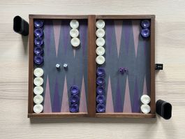 Aufrollbares Backgammon