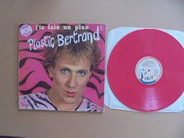 Plastic Bertrand " j'te fais un plan " (punk) LP vinyl rose