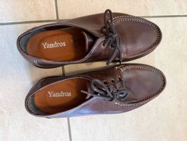 Yandros Herren Schuhe Gr. 43 Braun Top Zustand