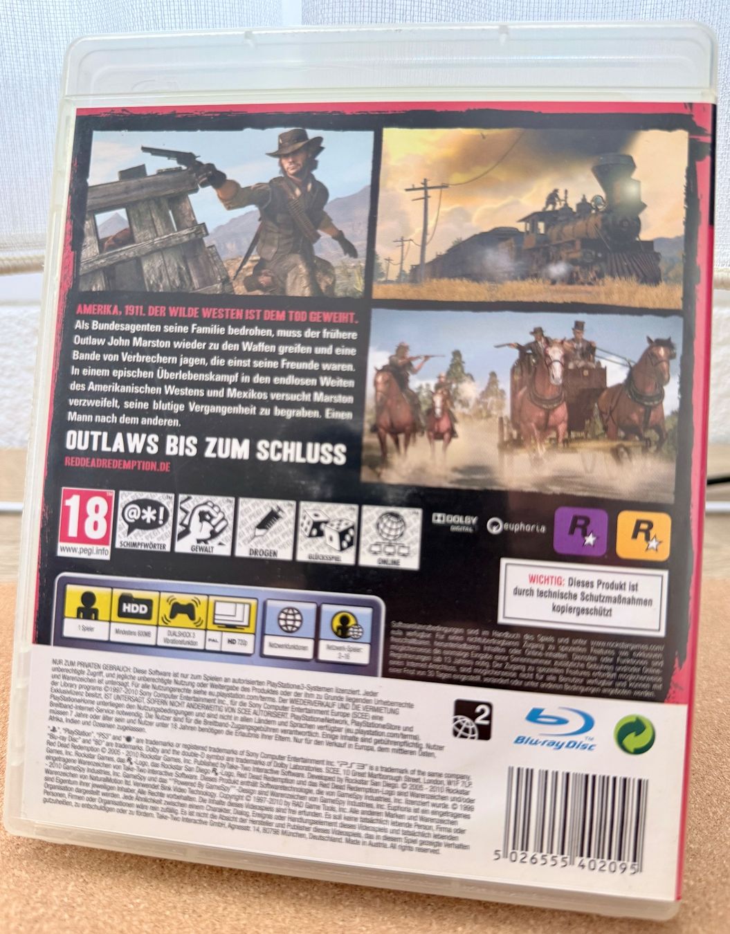 Sony Spiele: PS3 RDR Red Dead Redemption (PEGI) – Gebraucht aus Dintikon von Onomichio-Kun 1