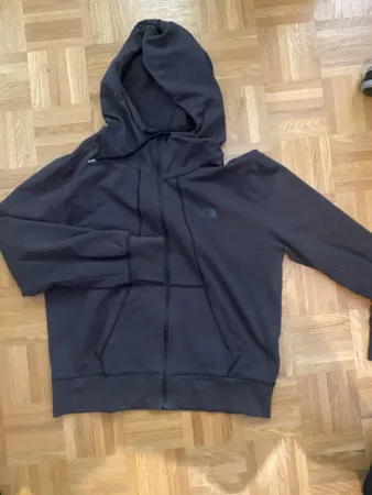 North Face Hoodie Jacket / sweatshirt brown/black