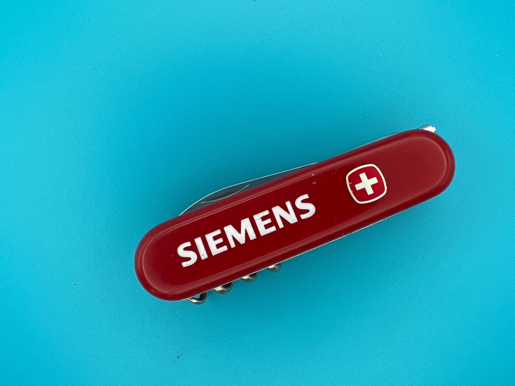 Wenger Coltelli tascabile: Wenger Pointer Sackmesser mit Zeigestab & Siemens Logo – Usato da Elgg venduto da Jo_Naj 2