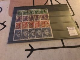 5x Serie Pro Juventute 1933 (800-69)