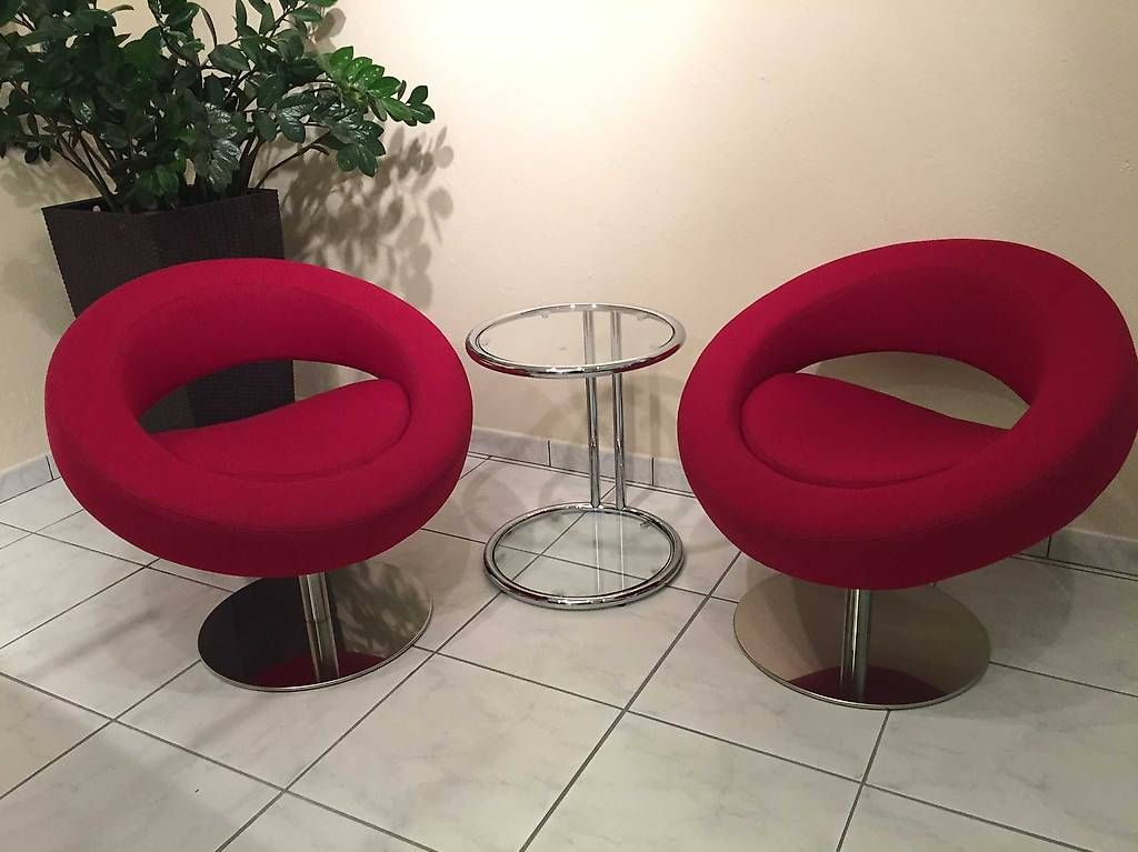 Poltrone: Deux fauteuils Topdeq modèle HELLO Rouge – Usato da Cugy VD venduto da chr_n2rp
