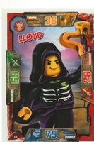 TCG NINJAGO TRADING CARD SERIE 1 # 025 LLOYD