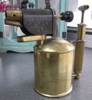 Alte Lötlampe Sievert G6, Max Sievert, Stockholm Schweden