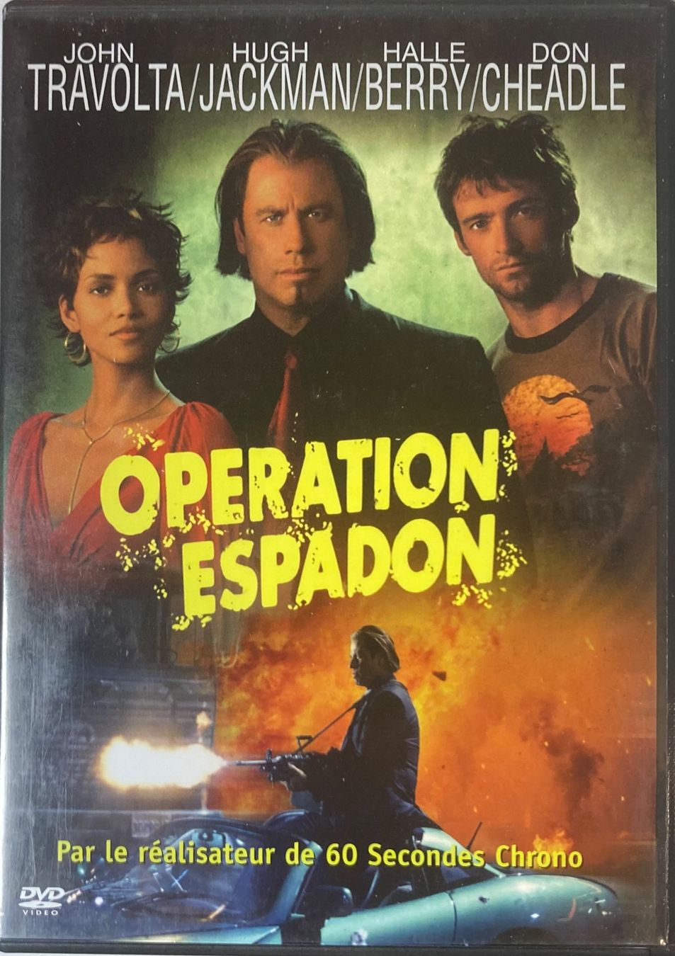 Tutti i DVDs: TRAVOLTA / JACKMAN / BERRY / CHEADLE - OPERATION ESPADON – Usato da Poliez-Pittet venduto da Newtown-Records