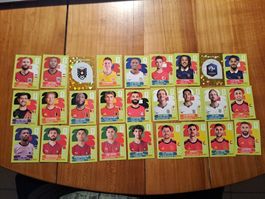 Diverse Panini Sticker 27 Bilder CR7 Vozinha Kane Salah etc.