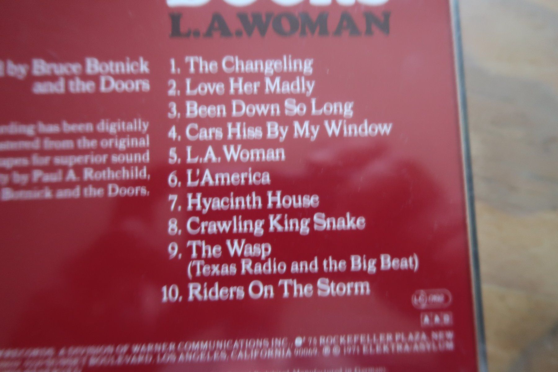 CD: THE DOORS - L.A. WOMAN - CD – Usato da Basel venduto da Patiscat 2