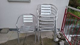 Gartenstühle Metall Aluminium