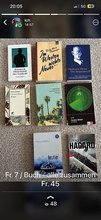 Bücher: Diverse Romane – Gebraucht aus Mitlödi von Claudine71