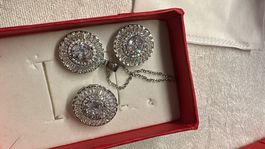 Parure élégante avec pendentif et boucles d'oreilles 💎 (55)