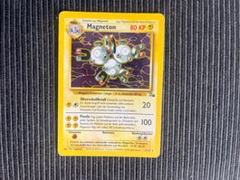 Pokemon Magneton Holo Fossil deutsch